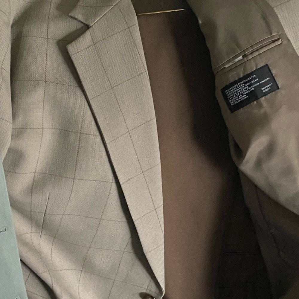 I have 3 Very Stylish Men’s Suits Vintage Brown Sage and Greyish